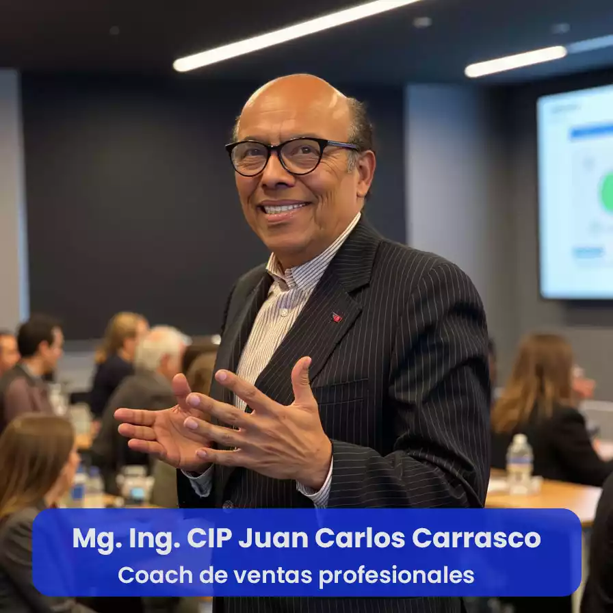 Mg Ing CIP Juan Carlos Carrasco presidente de JCCVENTAS